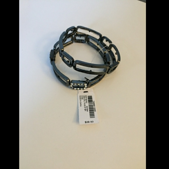 Alfani Diamond Bracelet  2-n-1 - Picture 2 of 2